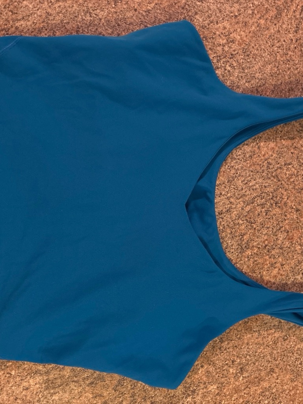 lululemon Deep Teal Align Crop Tank